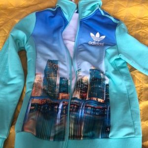 XS adidas track jacket MIAMI edition
